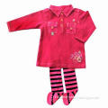 Girls' Dresses in Rib, Various Sizes are Available